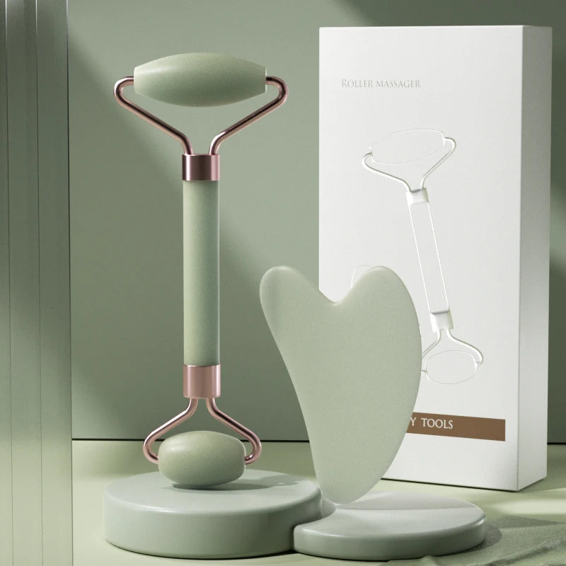 SENSO™ FaceRoll — Rouleau de Massage Visage & Cou