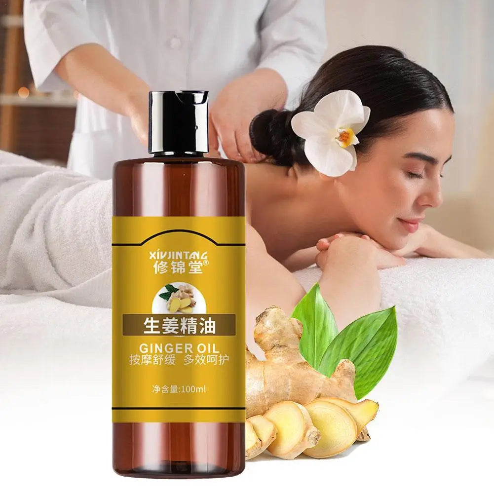SENSO™ GingerRelax — Huile de Massage Relaxante au Gingembre