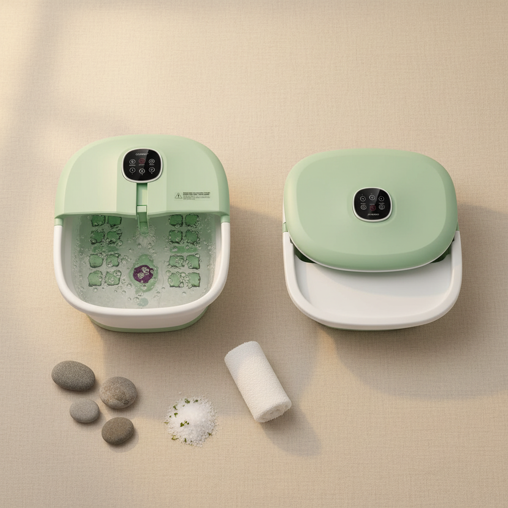 FootSpa flat lay