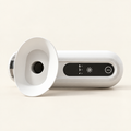 Brumisateur oculaire SENSO EyeMist blanc, vue des commandes et de l’embout