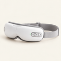 Masque oculaire SENSO EyePress, vue du produit et de ses commandes sur fond ivoire