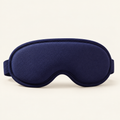 Masque oculaire SENSO SteamEye bleu marine sur fond ivoire
