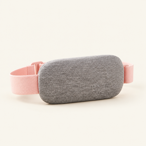 SENSO WarmBelt, vue de la doublure grise et de la sangle rose réglable